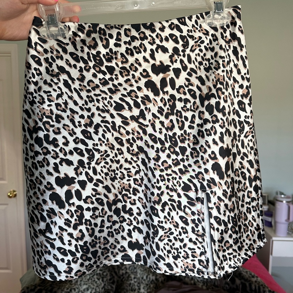 Princess polly silk mini skirt